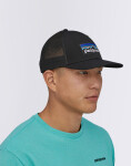 Patagonia P-6 Logo LoPro Trucker Hat Black