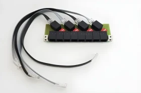 Wantec AW4000 / Rozširovací patch panel / Pre Auerswald 4000 / 4X RJ-45 (2033)