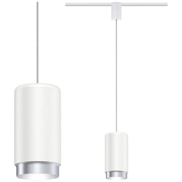 Paulmann URail Pend Corus svietidlo pre lištové systémy (230 V) URail E27 biela; 95401