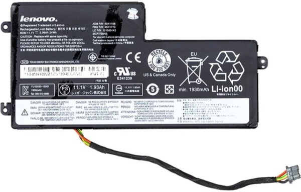 Lenovo Notebook battery, LENOVO 45N1112 45N1113 Original