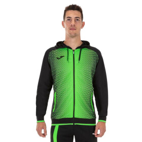 Pánska mikina Supernova 101285-117 Black with green - Joma M černá-zelená