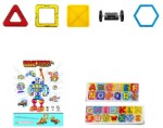 Alltoys magnetická stavebnica 58 ks