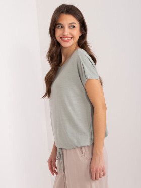 Blúzka D12100R02646A khaki XL