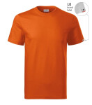 Základné tričko unisex oranžová 11 (štítok značky) 4XL
