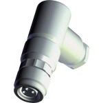 TE Connectivity neupravený zástrčkový konektor pre senzory - aktory, T4112001041-000, piny: 4, 1 ks; T4112001041-000