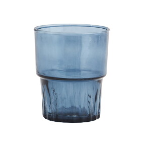 MADAM STOLTZ Pohár na vodu Colors 200 ml Modrá