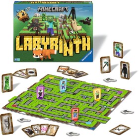 Ravensburger hry Labyrinth Minecraft
