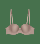 Dámska podprsenka Pure Micro WDP - neznáma - béžová 1546 - TRIUMPH BROWN 75C