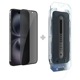 Nillkin Tvrdené Sklo 0.25mm Guardian 2.5D pre Apple iPhone 16 Black (s aplikátorom) (57983122944)