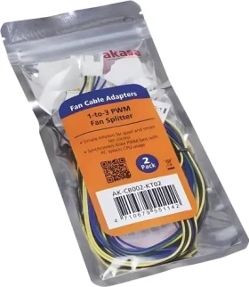 Akasa PWM rozbočovací kábel / Kábel / PWM rozbočovač pre ventilátory (AK-CB002-KT02)