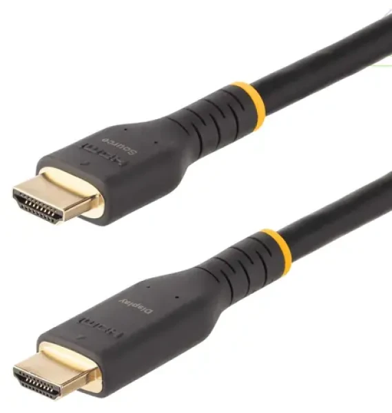 StarTech čierna / Aktívny HDMI kábel / 10 m / 4K 60Hz / HDR10 (RH2A-10M-HDMI-CABLE)