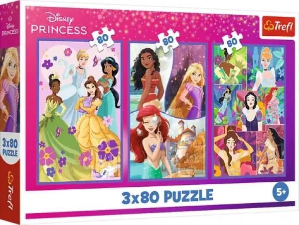 Trefl Puzzle Priateľstvo princezien