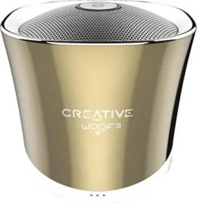Creative WOOF3 zlatá / Prenosný bezdrôtový reproduktor / Bluetooth+jack+USB / SD Slot (51MF8230AA003)