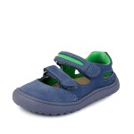 Chlapčenské barefoot sandále PROTETIKA NERY DENIM tmavomodré - 28