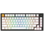 Glorious GMMK Pro Black Slate 75% TKL čierna / herná klávesnica / mechanická / spínače Fox / RGB / US Layout (GLO-GMMK-P75-FOX-B)