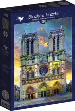 BlueBird Puzzle Katedrála Notre-Dame, Paríž