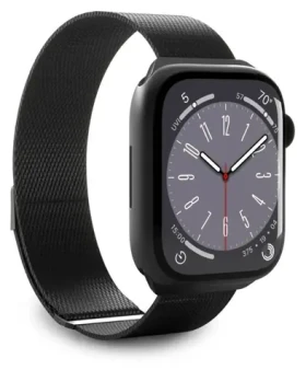 Puro Milanese čierna / Remienok pre Apple Watch / 38/40/41 mm (PUMILAW40BLK)