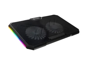 Fury Gunbai G3 čierna / Chladiaca podložka / pre notebooky do 17,3 "/ 2x ventilátor / RGB podsvietenie / 2x USB 2.0 (NFC-2375)