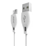 Dudao Dátový kábel / micro USB 2.4 A / 2m / biela (55624)