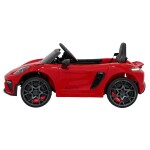 Mamido Elektrické autíčko Porsche Spyder RS ​​718 lakované červené
