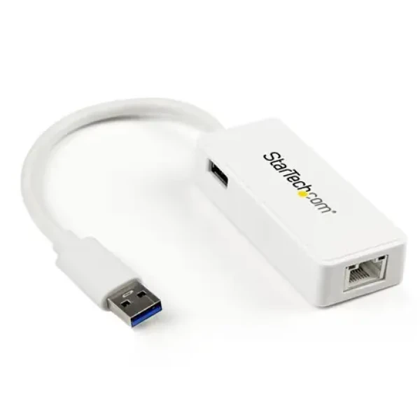 StarTech USB 3.0 adaptér NIC biela / pre sieťové pripojenie / RJ45 (USB31000SPTW)