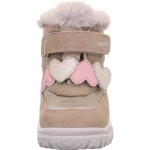 Dievčenské zimné topánky HUSKY+ Beige/Pink Superfit 1-006061-4000 - 29