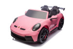 Mamido Mamido Elektrické autíčko Porsche 911 GT3 XXL + MP4 | 24V14Ah | 4x200W | Pre 2 deti | ružové
