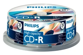 Philips 800MB 40x 25ks / CD R disk / 90 min / Spindl (CR8D8NB25/00)
