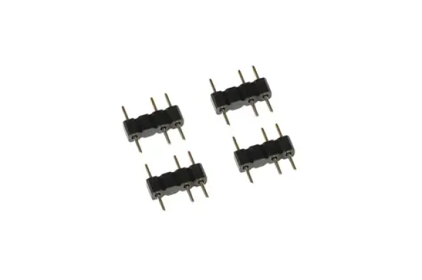 Alphacool Y-Splitter aRGB 3-pin na 3x 3-pin čierna / Kábel / aRGB rozbočovač / 15 cm (18709)
