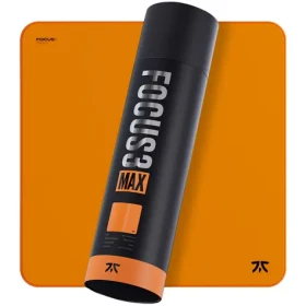 Fnatic FOCUS3 MAX XL oranžová / Herná podložka pod myš / 48 x 48 cm (MP0008-002)