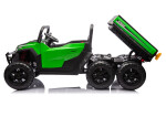 Mamido Elektrické autíčko Buggy Speed 24 V 4×200 W 6 kolies zelené