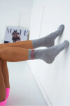 Dámske ponožky s nápisom Brooklyn Grey 37-41