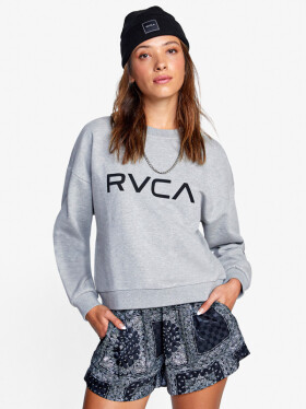 RVCA BIG RVCA HEATHER GREY dámska mikina