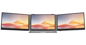 14" Blackview DCM6 Pre sivá / Prenosný duálny monitor / IPS / 1920×1200 / 60Hz / USB-C (DCM6Pro/BV)