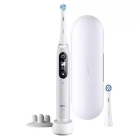 Oral-B iO Series 6s Grey Opal / Elektrická zubná kefka / Bluetooth / Tlakový senzor / 5 režimov čistenia