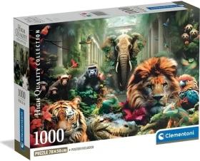 Clementoni Puzzle Tajomná džungľa