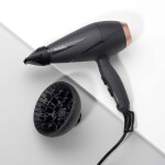 Babyliss 6709DE čierna / sušič vlasov / 2100 W / 3 teploty / 2 rýchlosti / rýchlosť vzduchu 106 kmh / ionizér (6709DE)