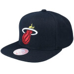 Mitchell & Ness NBA Miami Heat Top Spot Snapback Hwc Heat Cap HHSS2976-MHEYYPPPBLCK OSFM