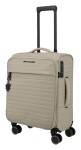 Malý textilný kufor Travelite BARBARA Stepp S Satin nude