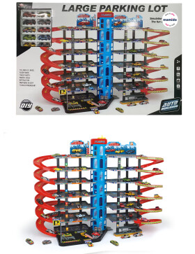 Mamido Mamido Veľká viacposchodová garáž pre autá s dráhou a autíčkami Mega XXL MT1170