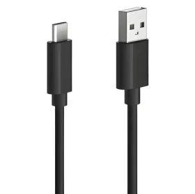 HAMA Kábel USB-A - USB-C čierna / Nabíjací kábel / 60 W / 1,2 m