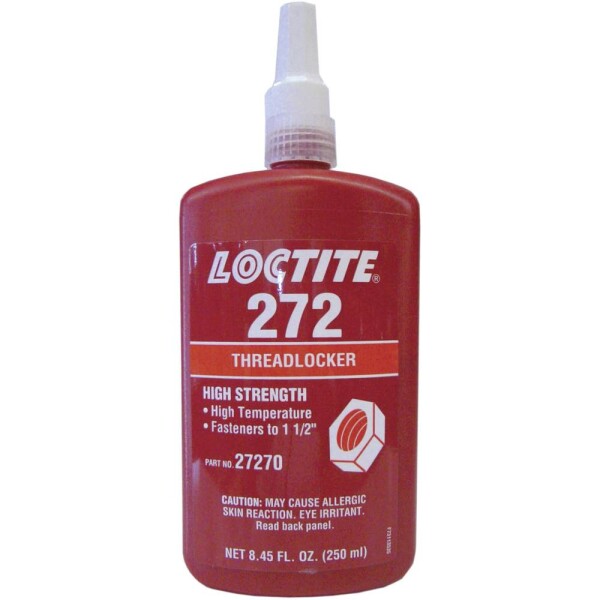 LOCTITE® 272 1008095 upevňovacie skrutky Pevnosť: vysoký 50 ml; 1008095