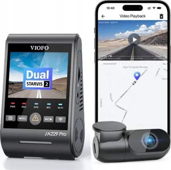 Viofo A229 PRE 2CH-G / Duálna kamera do auta / GPS (A229 PRO 2CH-G)