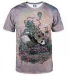 Aloha From Deer Land Of Sleeping Giant T-Shirt TSH AFD450 Violet