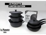 Risoli LE PIGNATTE Hrniec s pokrievkou 20 cm / 2,25 l / liaty hliník / nepriľnavý povrch (00097PIN/20P)