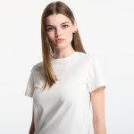 Tričko Calvin Klein Ss 20S Jersey Emblem Crew Tee Tofu L