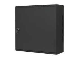 Lanberg WAF1-5203-06-00B čierna / Nástenný rozvádzač / 19" / 6U / 540×540 mm / nosnosť 60 kg (WAF1-5203-06-00B)
