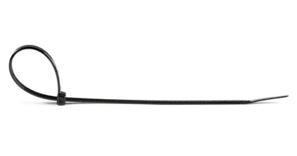 StarTech Uvoľniteľná sťahovacia páska čierna / Sťahovacia páska / 1000 ks / 200 mm / nylon (CBMZT8BK)