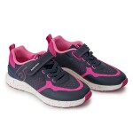 Dievčenské tenisky ELASTICOS Azul/Fuscia, Biomeanics, 241271-C600, tmavomodrá - 31