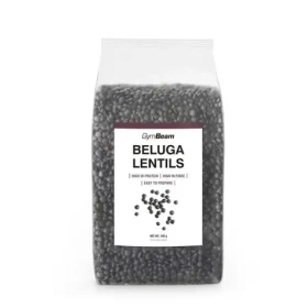 Čierna šošovka Beluga - GymBeam (500 g) (105163-1-500g)